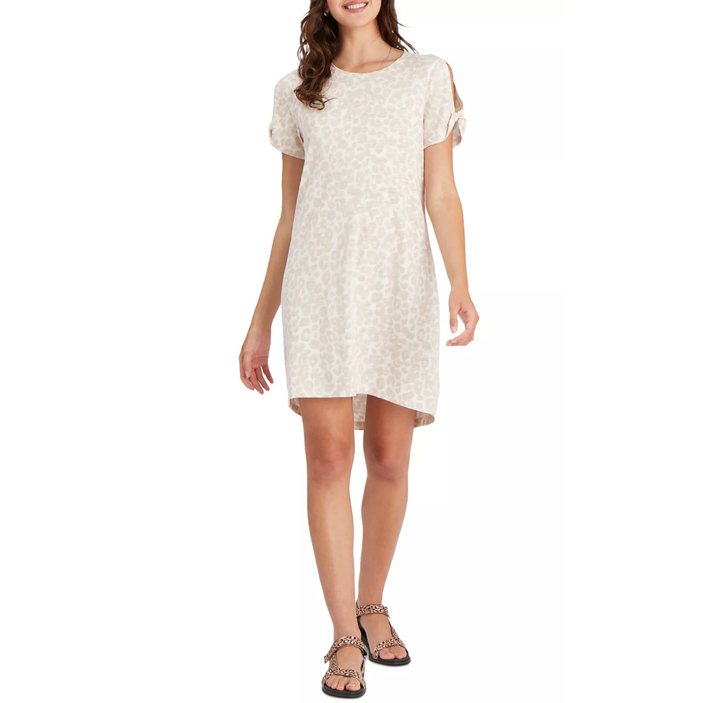 Women's SANCTUARY So Twisted Printed Cotton T-Shirt Dress Size S